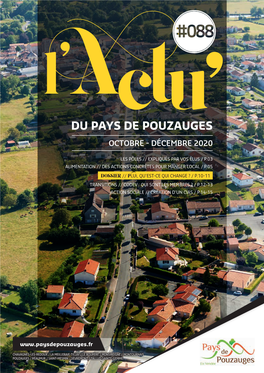 DU PAYS DE POUZAUGES L OCTOBRE - DÉCEMBRE 2020