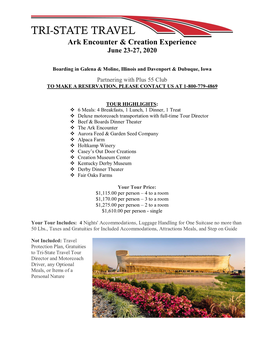 Ark Encounter & Creation Experience