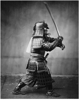 Bushido: the Katana Gnostic Muse the Katana Was Only to Be Owned and Used by a Samurai Warrior and Anyone Else Found to Possess One Would Be Killed Instantly