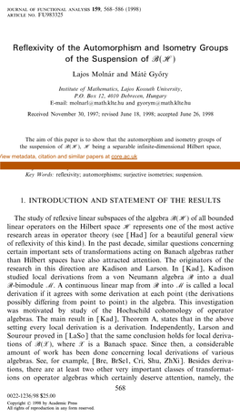 Reflexivity of the Automorphism and Isometry Groups of the Suspension of B(H)