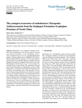 Lopingian, Permian) of North China