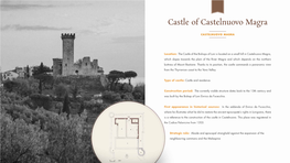 Castle of Castelnuovo Magra
