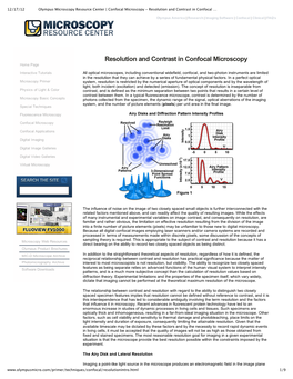 Preview of “Olympus Microscopy Resou... in Confocal Microscopy”