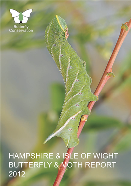 Hampshire & Isle of Wight Butterfly & Moth Report 2012
