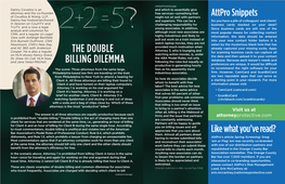 The Double Billing Dilemma