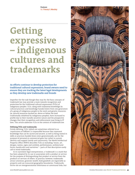 Indigenous Cultures and Trademarks