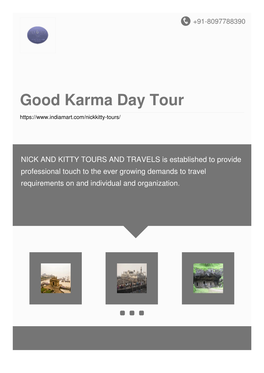 Good Karma Day Tour