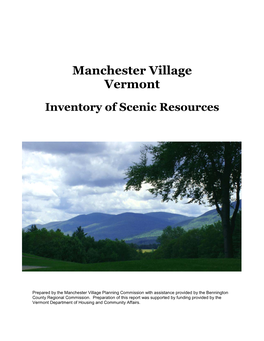 Inventory of Scenic Resources