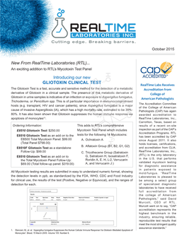 New from Realtime Laboratories (RTL)... an Exciting Addition to RTL’S Mycotoxin Test Panel