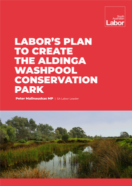 Labor's Plan to Create the Aldinga Washpool