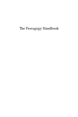 The Peeragogy Handbook