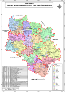 Haveri District Karnataka West Graduates Constituency in the State
