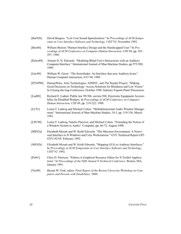 In Proceedings of ACM Sympo- Sium on User Interface Software and Technology, UIST’92, November 1992