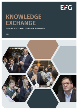 Knowledge Exchange Annual Investment Education Workshop