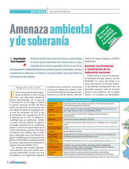 Amenazaambiental Y De Soberanía