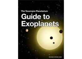 The Tessmann Planetarium Guide to Exoplanets