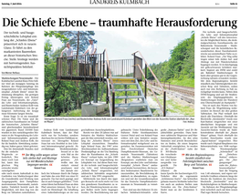 Die Schiefe Ebene – Traumhafte Herausforderung