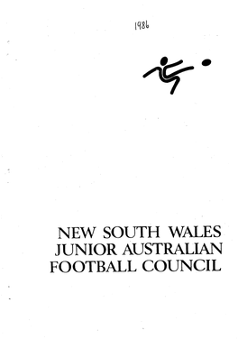 NSW Junior Australian Football Council Annual Report