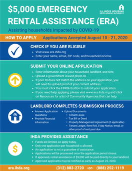 IHDA Cares ERA How to Apply FINAL