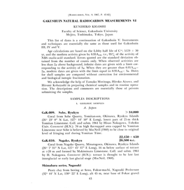 III, IV and V. &gt; 34,000 22,450 ± 650 20,500 B.C