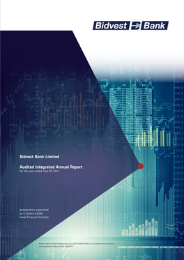 Bidvest Bank Limited Audited Integrated Annual Report 2014