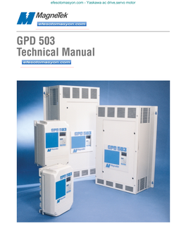 GPD 503 Technical Manual Efesotomasyon.Com - Yaskawa Ac Drive,Servo Motor