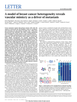 LETTER Doi:10.1038/Nature14403