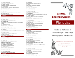 Plant List 31