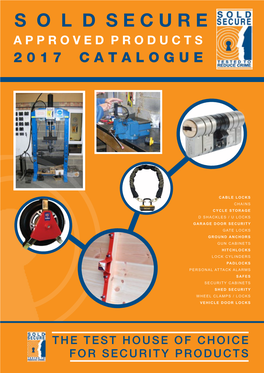 Sold Secure Catalogue 2017