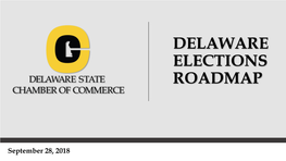 Delaware Elections Roadmap