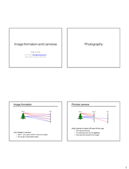 Computer Vision: Projection