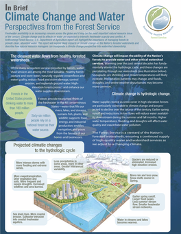 In Brief Climate Change and Water