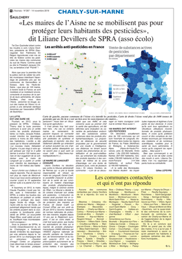 «Les Maires De L'aisne Ne Se Mobilisent Pas Pour Protéger Leurs