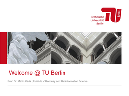 1-Welcome-Martin Kada-TU Berlin