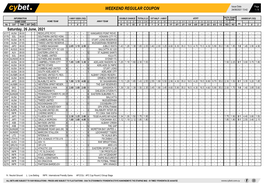 Weekend Regular Coupon 24/06/2021 13:42 1 / 9