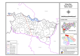 Village Map Taluka: Khandala District: Satara