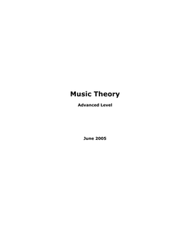 Music Theory