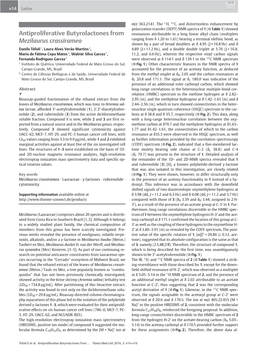 Antiproliferative Butyrolactones from Mezilaurus Crassiramea