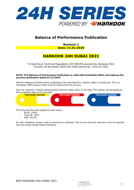Revised BOP-Publication 24H DUBAI 2021