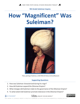 Was Suleiman?