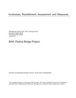 Bangladesh: River Training Works, Padma Multipurpose Bridge Project