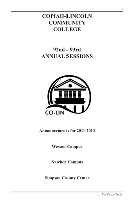 93Rd ANNUAL SESSIONS