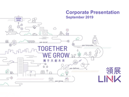 Corporate Presentation September 2019 Link REIT to Update Figures & Graphics About Link REIT