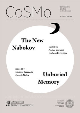 The New Nabokov Unburied Memory