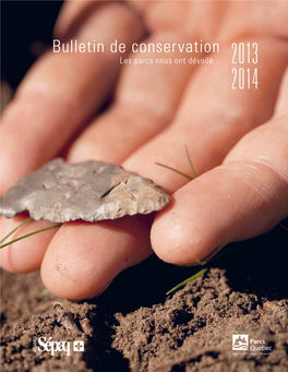 Bulletin De Conservation Les Parcs Nous Ont Dévoilé