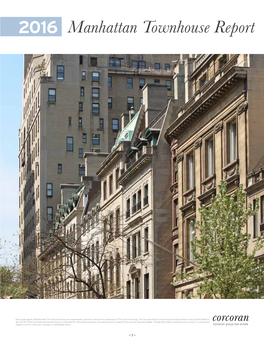 Manhattan Townhouse Report