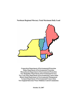 Northeast Regional Mercury TMDL (PDF)