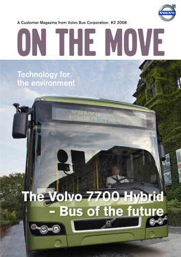 The Volvo 7700 Hybrid – Bus of the Future