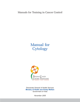 Manual 3 Cytology