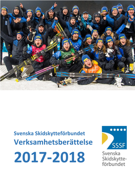SSSF Verksamhetsberättelse 2017-2018